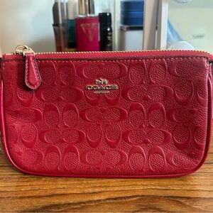 Red Coach Bag